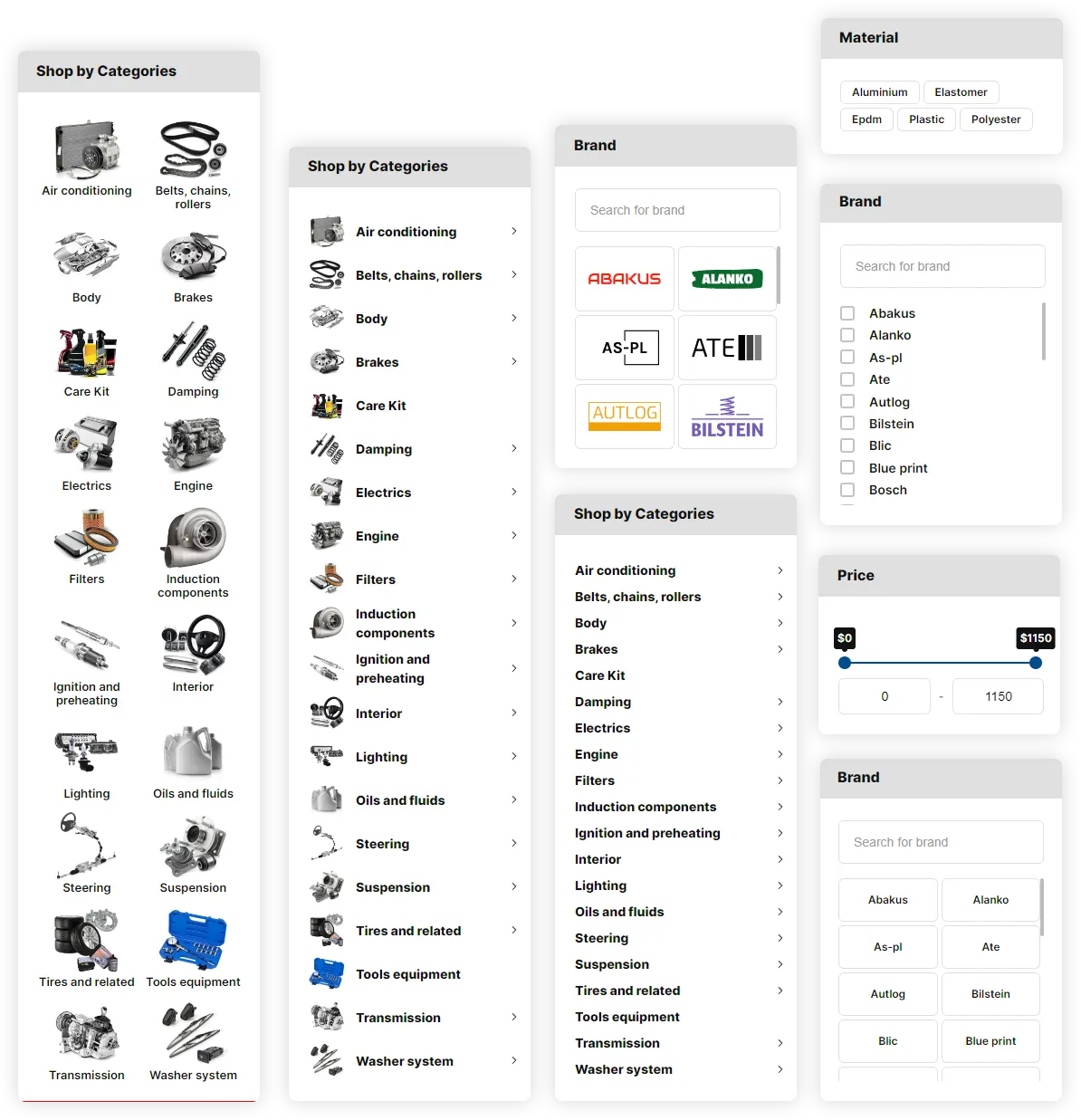 Auto Parts | Piese Originale Dacia Renault